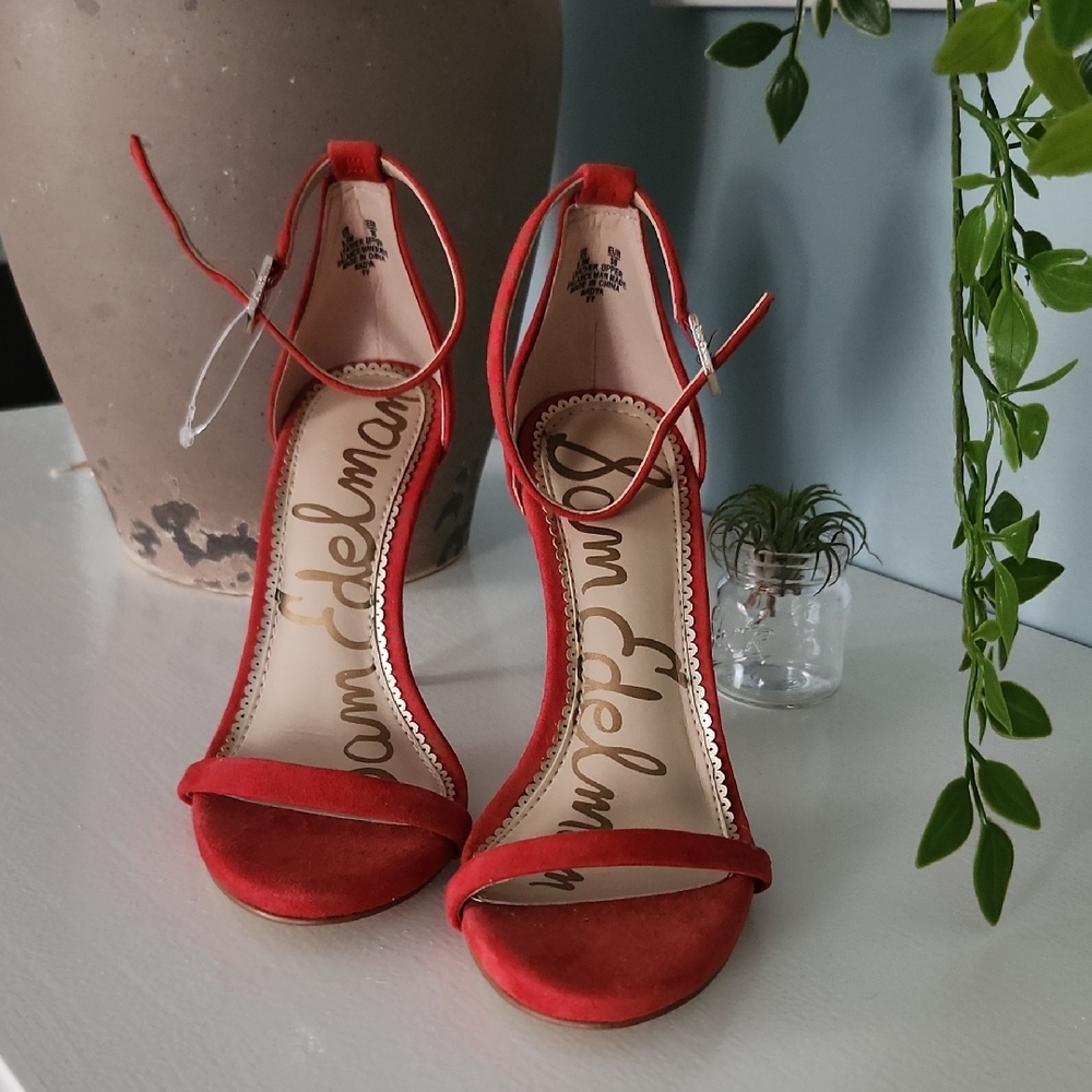 Sam Edelman Vibrant Red Women's Heels